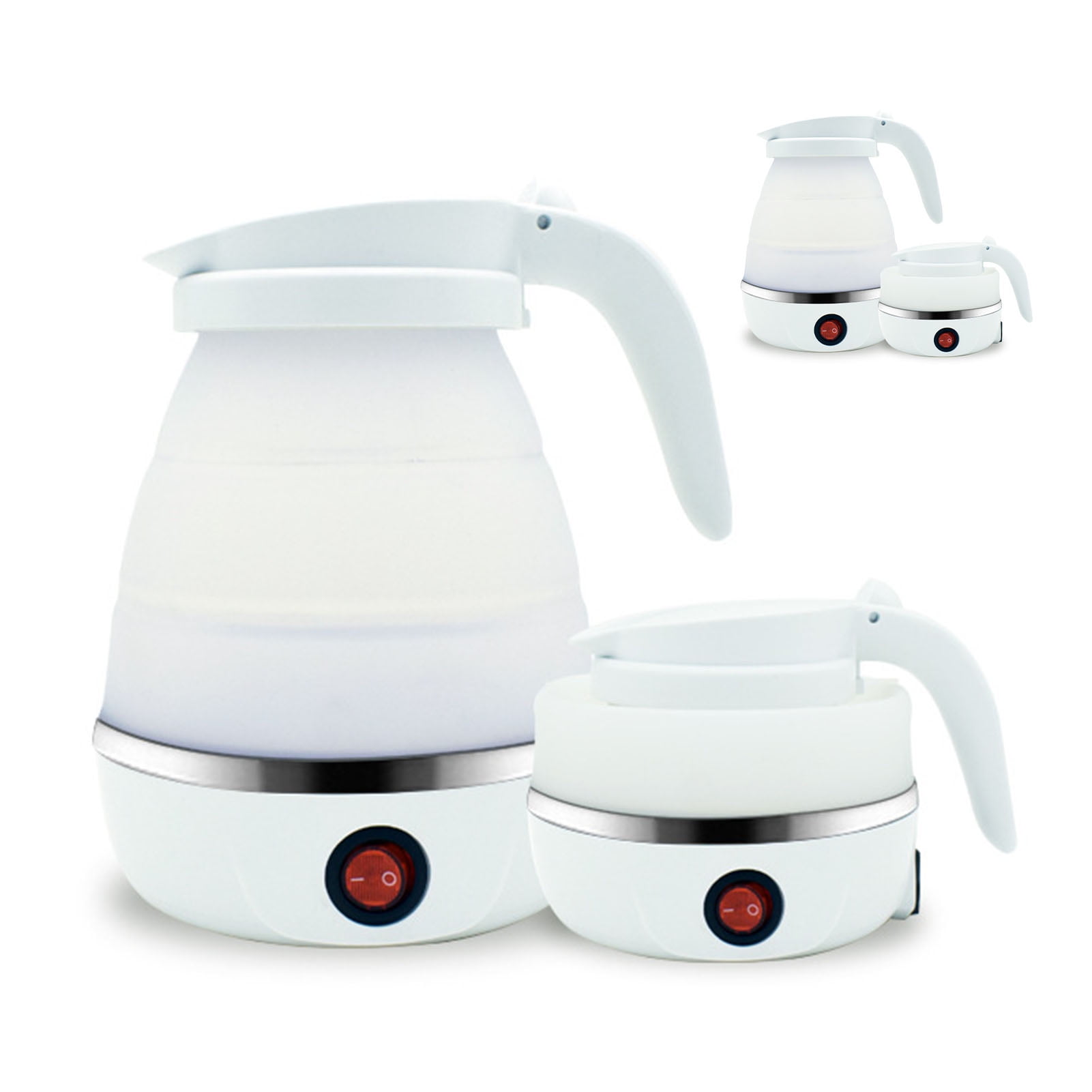 Travel Foldable Electric Kettle, Space Saving Collapsible Portable