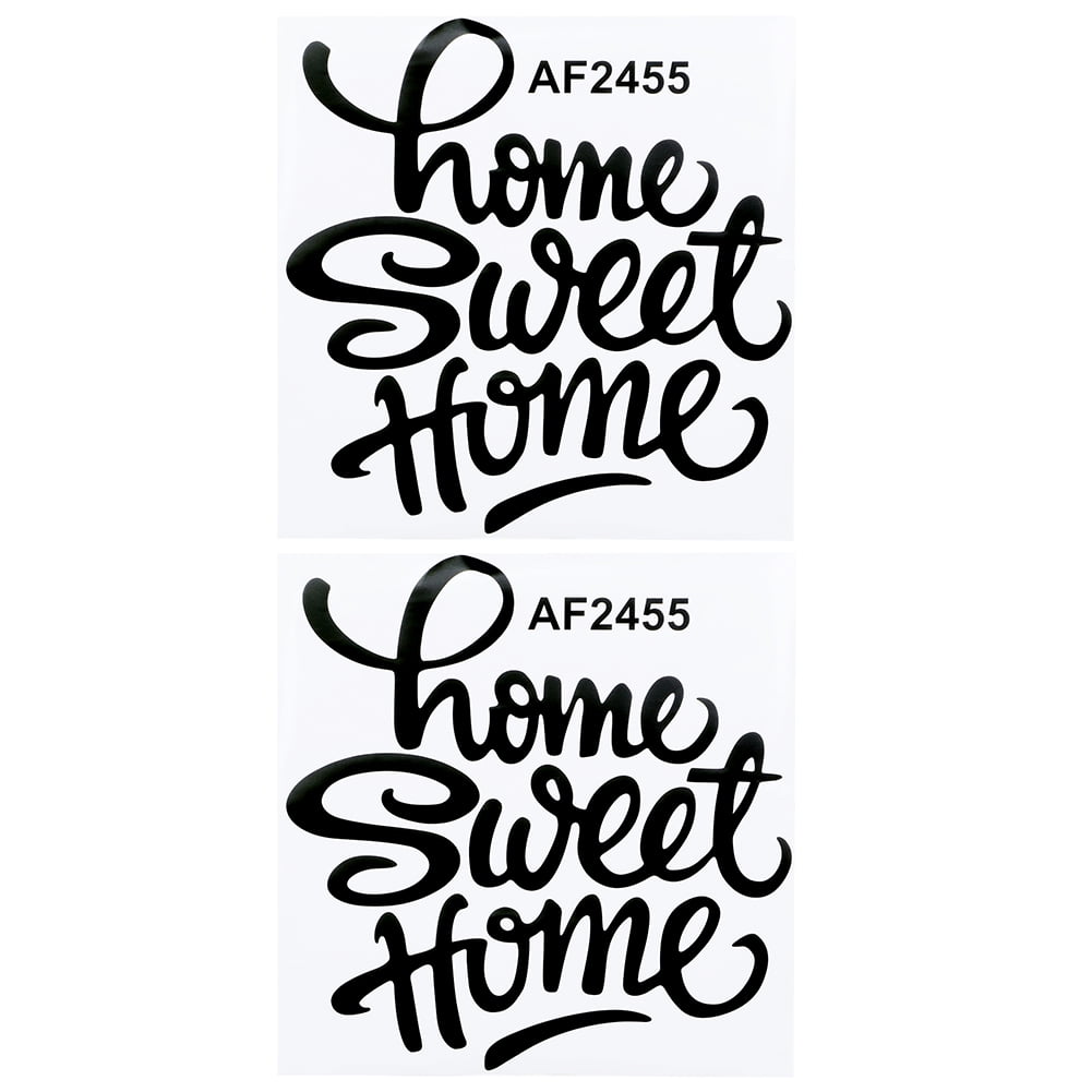 With Unique Letter Wall Sticker, Wall Sticker Decor, English Letter For