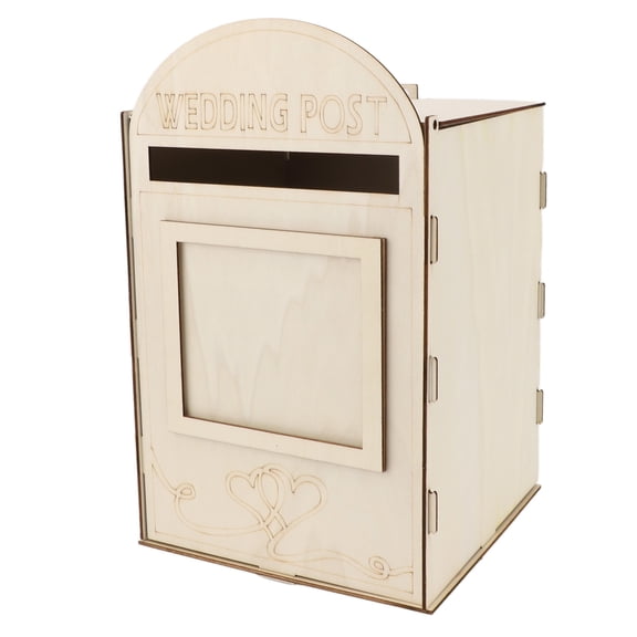 <p>Wooden Wedding Mailbox Post Box Wooden Wedding Card Box With Lock Wedding Wooden Post Box Diy Wooden Wedding Mailbox Post Box With Lock DIY Wooden Wedding Mailbox Post Box With