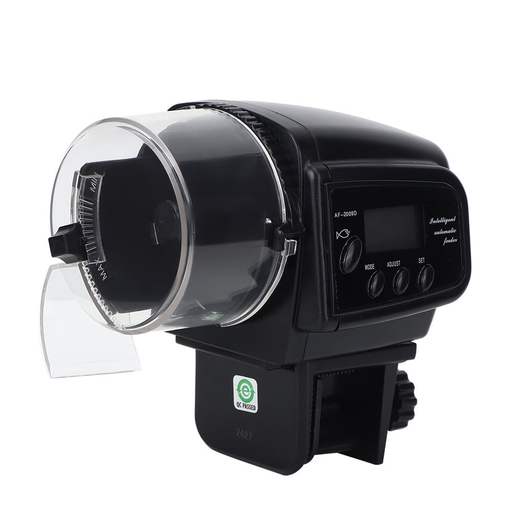 Automatic Feeder Food Timer With Display Screen For Fish Aquarium