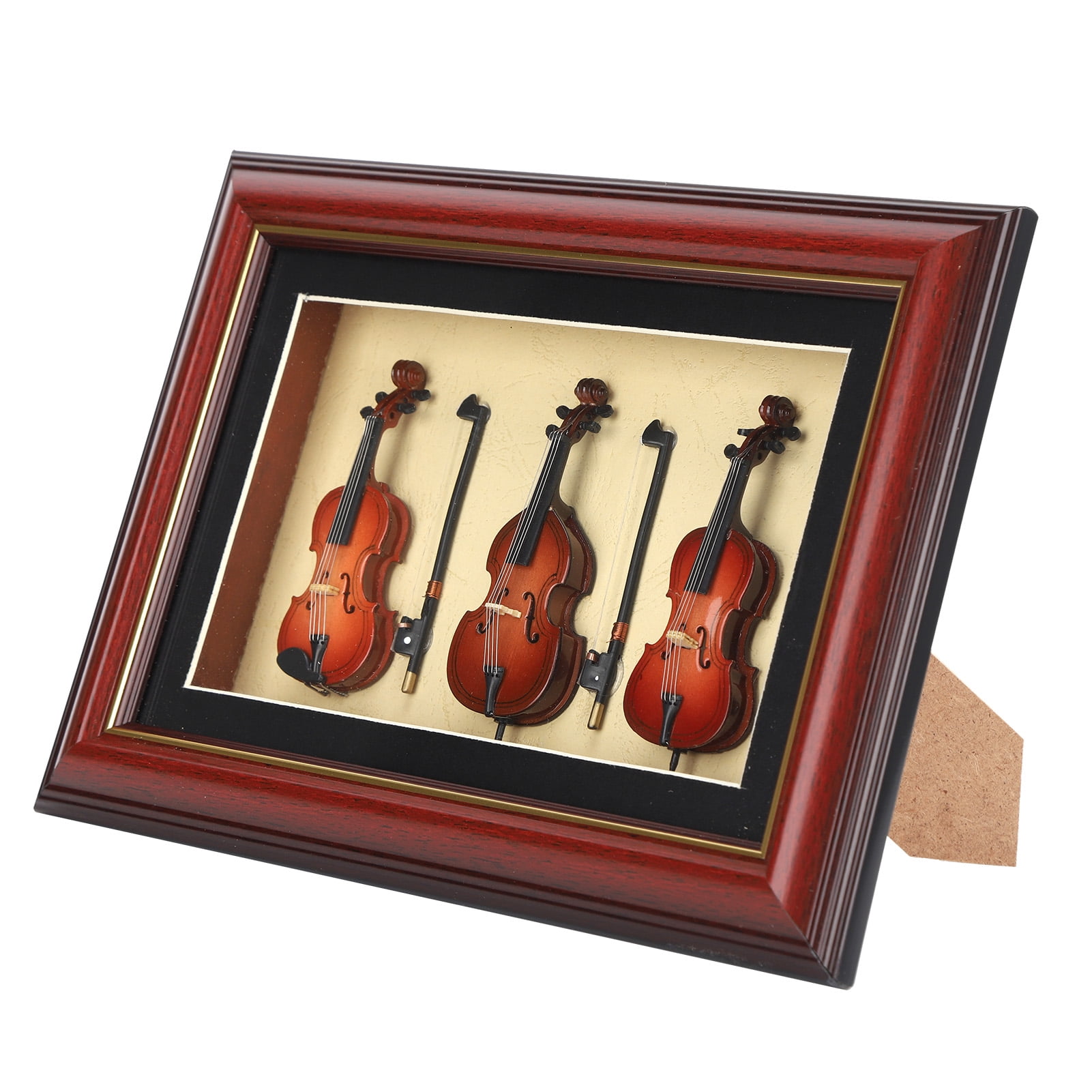 Musical Instrument Model Frame Ornaments Mini Table Room Decorative