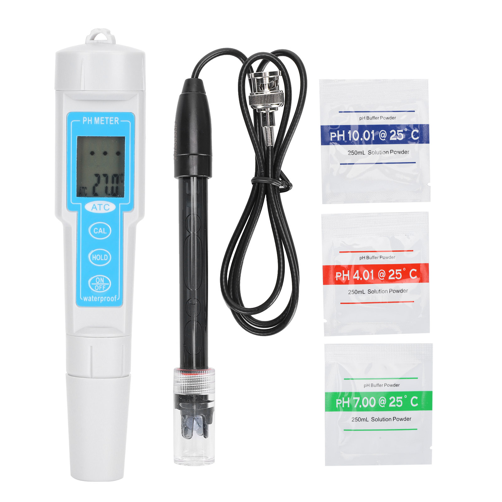 Portable Digital PH Meter Tester Pen Aquarium Water Quality PH Testing Meter Tool