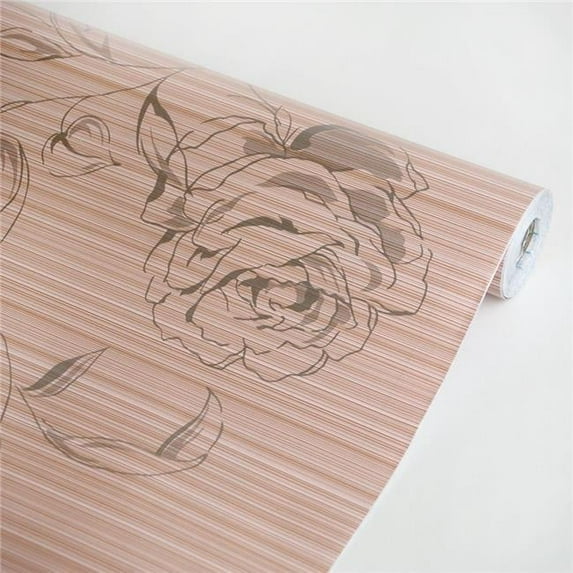 p1308-ROLL Herbaceous Peony-1 - Self-Adhesive Wallpaper Home Decor Roll Multicolor