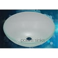 thumbnail image 1 of p206 Frosted Glass Vessel Sink, 1 of 3