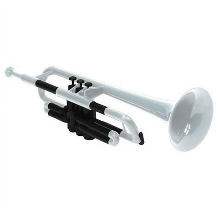 pBone Plastic Trumpet White