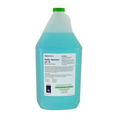 pH 10.00 Standard Buffer Solution, Blue, 5000mL (5L) - The Curated Chemical Collection by Innovating Science