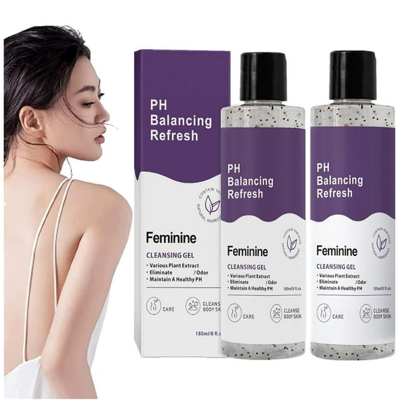 pH Balance Feminine Wash, Feminine Wash, Her Refresh pH Balance Feminine Was, Natural & Organic Body Wash for Deep Cleansing, Moisturizing and Nourishing Skin