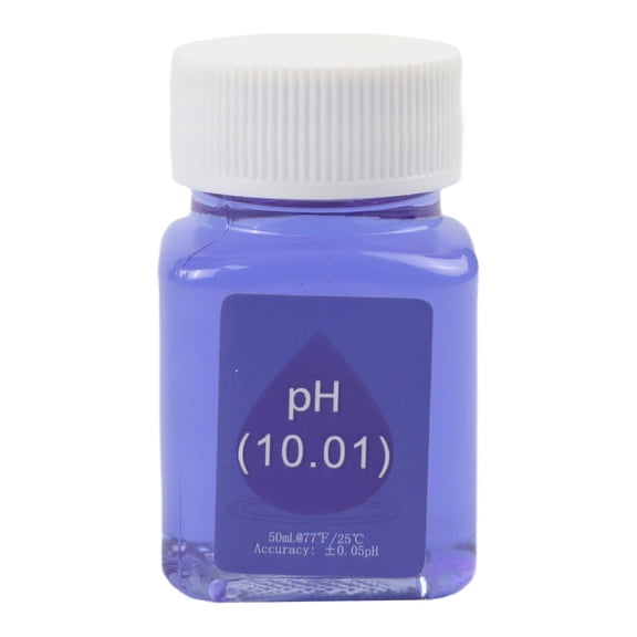pH Calibration Solution Kit with 4.0, 7.0, 10.0 Buffer and ORP Storage Liquid for Probe in Labs and Hydroponics, 50ml Bottles(10.01)