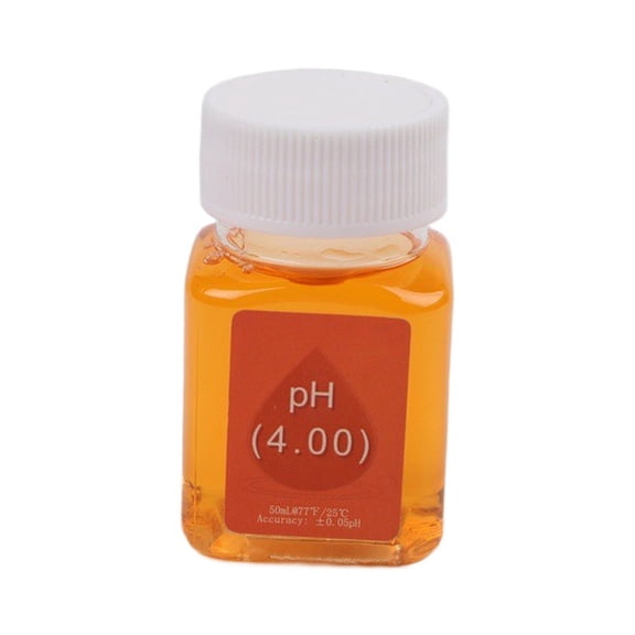 pH Calibration Solution Kit with 4.0, 7.0, 10.0 Buffer and ORP Storage Liquid for Probe in Labs and Hydroponics, 50ml Bottles(4.0)