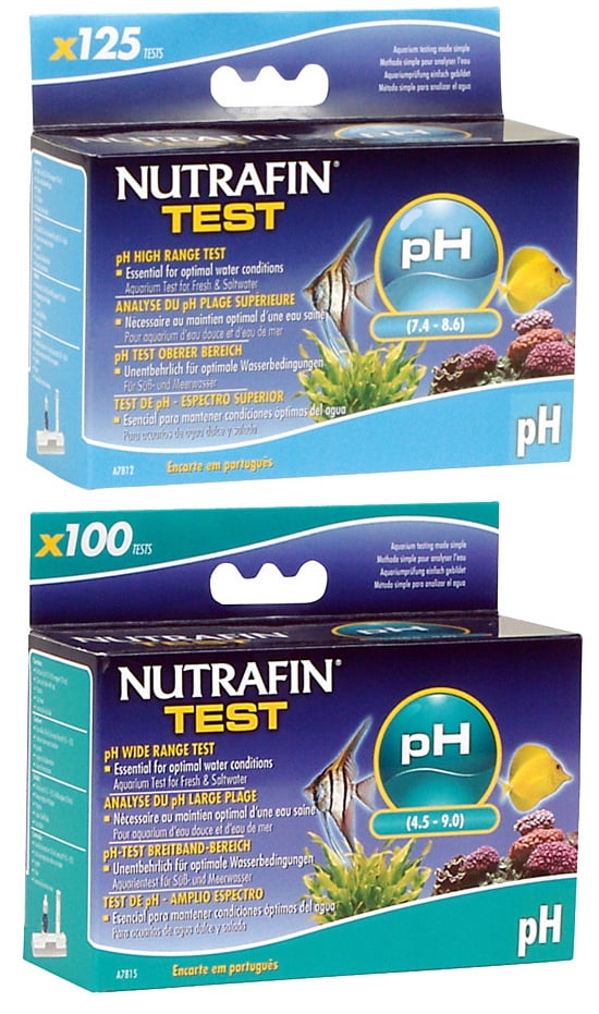 pH Low Range 6.0 7.6 for Freshwater 225 Tests Walmart