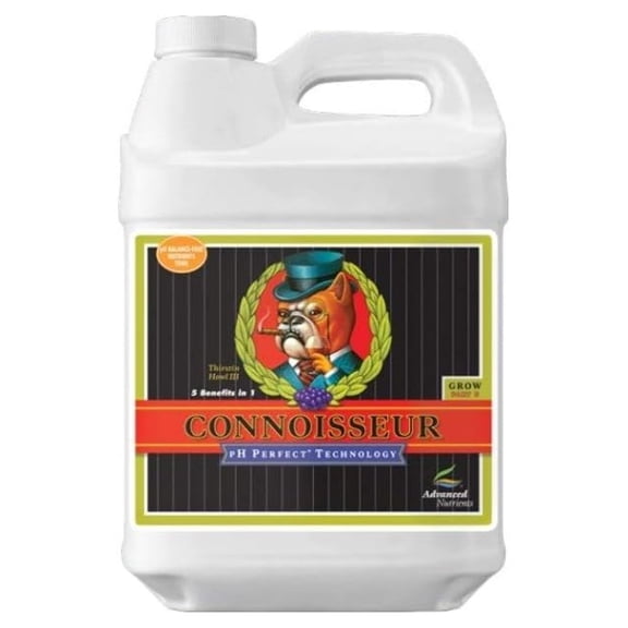 pH Perfect Connoisseur Grow Part B, 10L - Advanced Nutrient Solution for High Yields & Potency; Ideal for Experienced Growers; Soil & Hydroponics Compatible