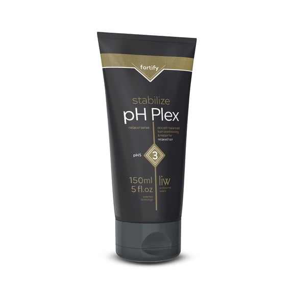 pH Plex Relaxer Step 3 Stabilize - Nourishing Hair Mask Treatment - Fortifies the Effects of Steps 1 & 2 Between Hair Relaxer Treatments - Salon Quality Results at Home - 150ml Tube