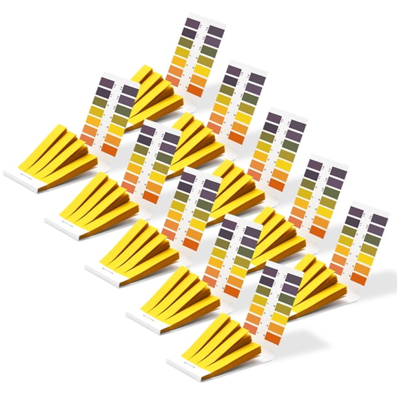 pH Test Strips, pH 1-14 Litmus Paper pH Test Strips, Universal Indicator Litmus Test Paper, Acid Alkali Test Paper, pH Test Strips for Water, Soil, Cosmetic, 10 Packs 800 Strips