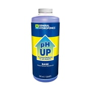 pH UP Liquid pH Adjuster - 1 Quart - by General Hydroponics - Microgreens, Seed Starting