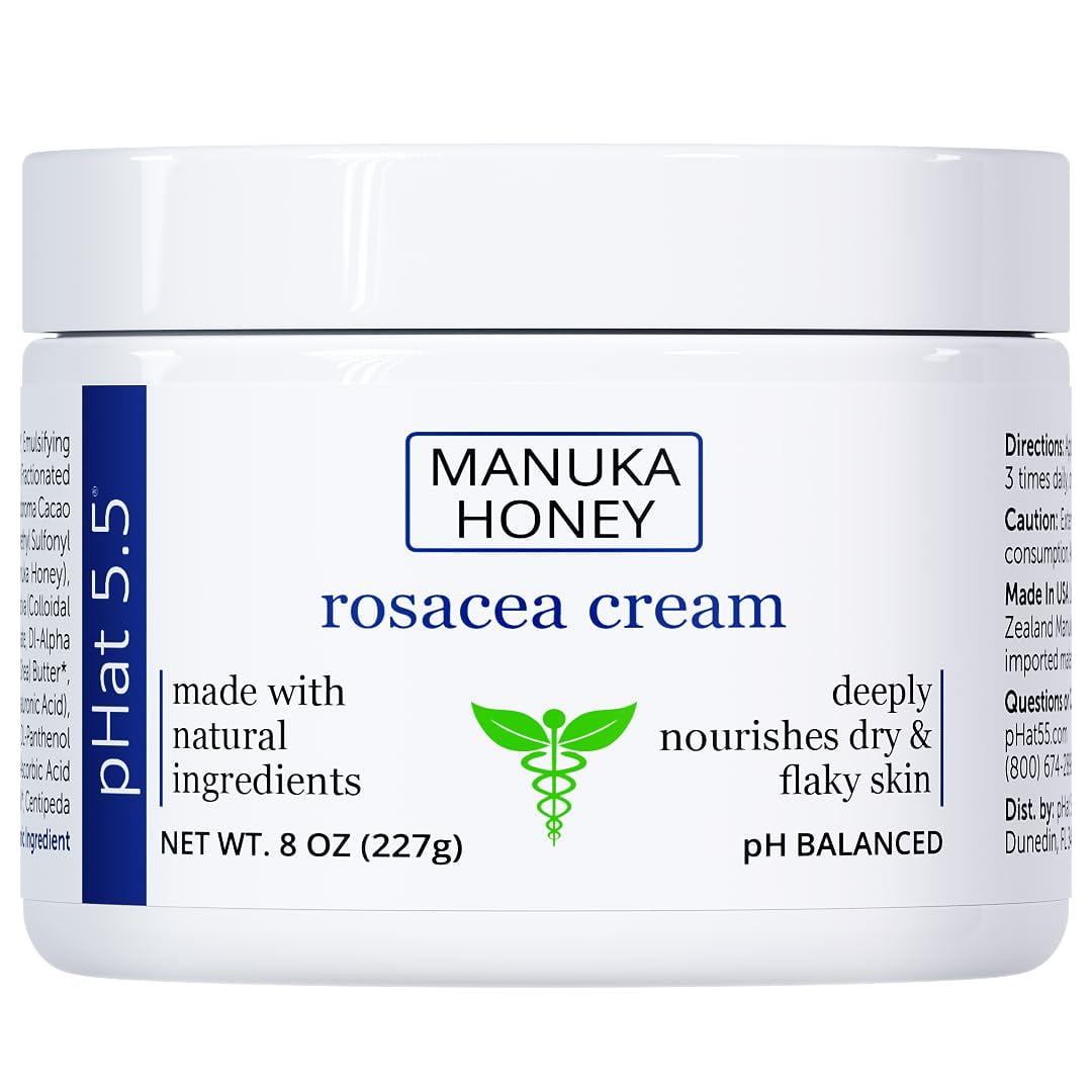 pHat 5.5 Manuka Honey Rosacea Cream with Aloe Vera and Coconut Oil