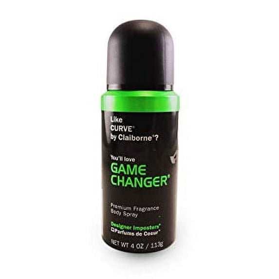 (pack 2) Designer Imposters Game Changer Cologne By Parfums De Coeur Body Spray4 oz