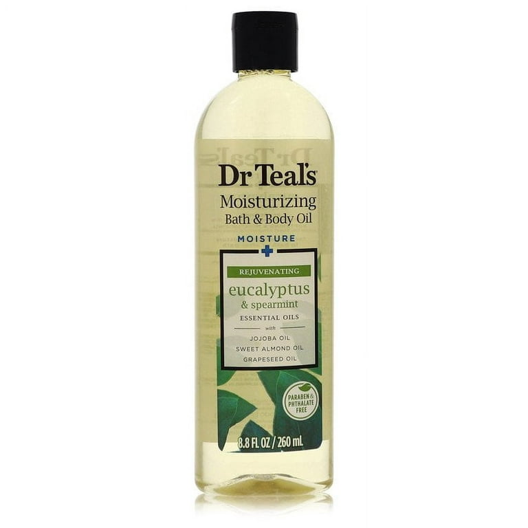 Clean Scent Body Oil, Body Oil for Men & Women, Dry Skin, Moisturizing Skin  Oil, Eucalyptus & Lemongrass Essential Oils, Hydrating Massage Oil