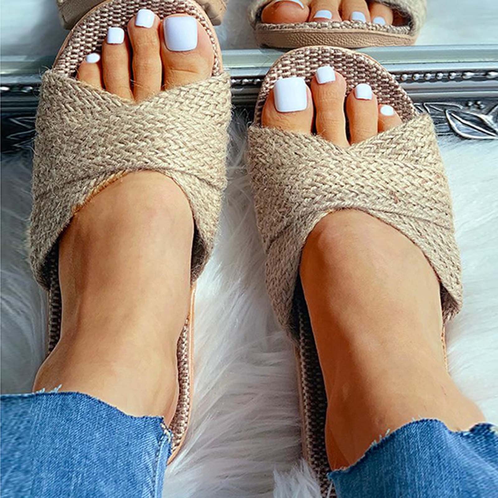 2025 Summer New Cute Apple Design Slide Sandals For Women, Non-Slip Lightweight C | ChicGrl