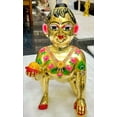 thumbnail image 1 of painted brass laddu Gopal big size idol, 22 number idol,, 1 of 2