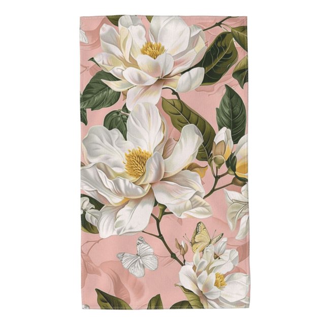 painted designs of flowers Super Soft Towels MultiPurpose Skin