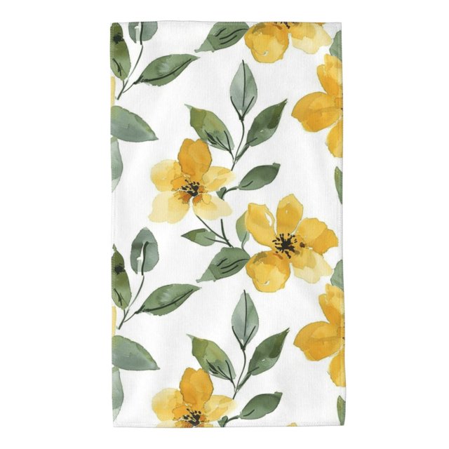 painted designs of flowers Super Soft Towels MultiPurpose Skin