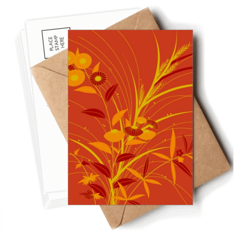 painting japanese culture  Postcards Envelopes Blank Note Cards Mailing