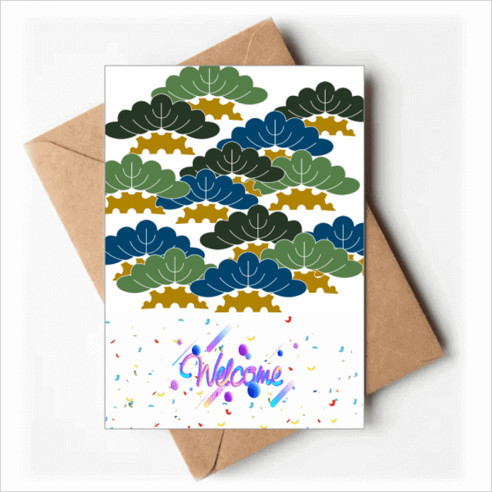 painting japanese culture Welcome Back Greeting Cards Envelopes Blank