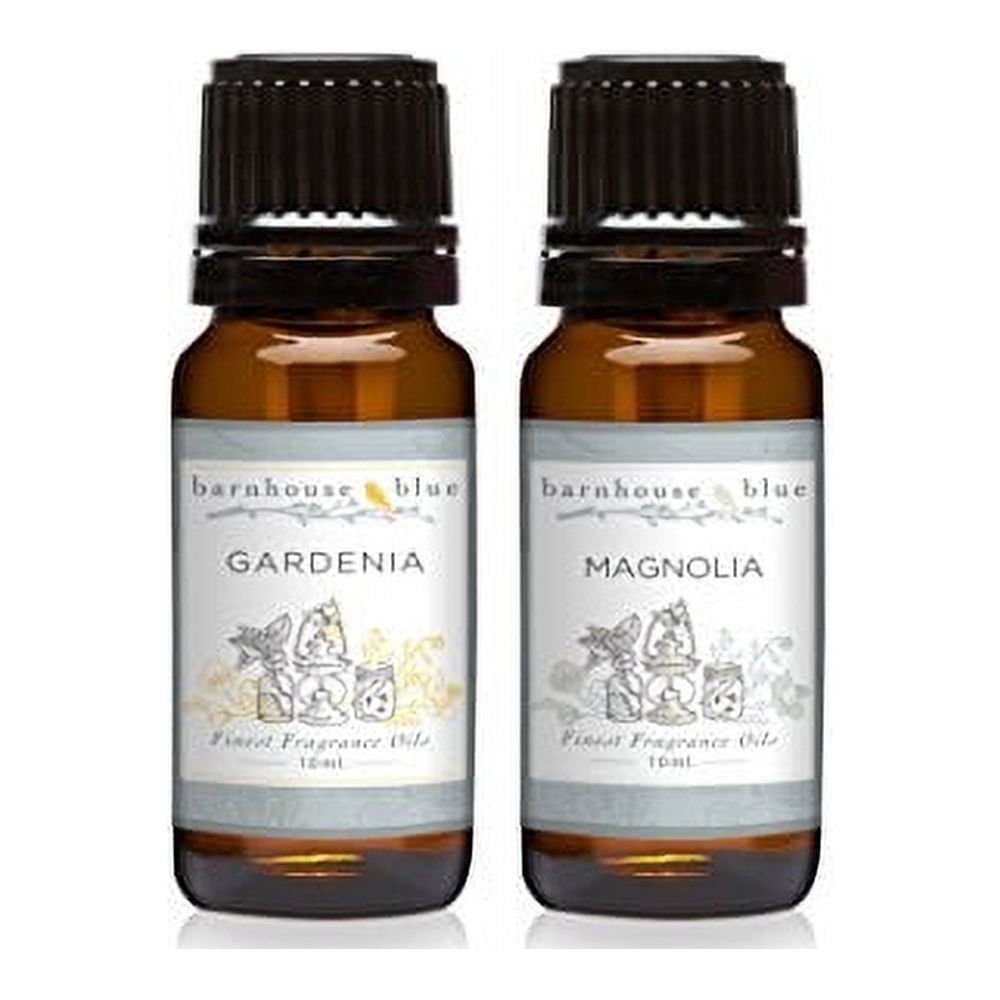 pair (2) barnhouse blue magnolia & gardenia premium fragrance oil