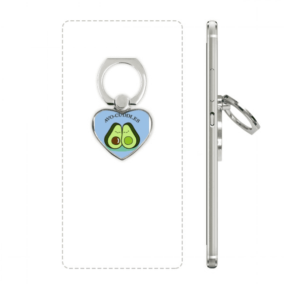 pair avocado fruit cores art deco fashion ph stand holder kickstand universal support