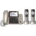 thumbnail image 1 of Restored panasonic kxtgf352n dect 2-handset landline telephone (Refurbished), 1 of 3