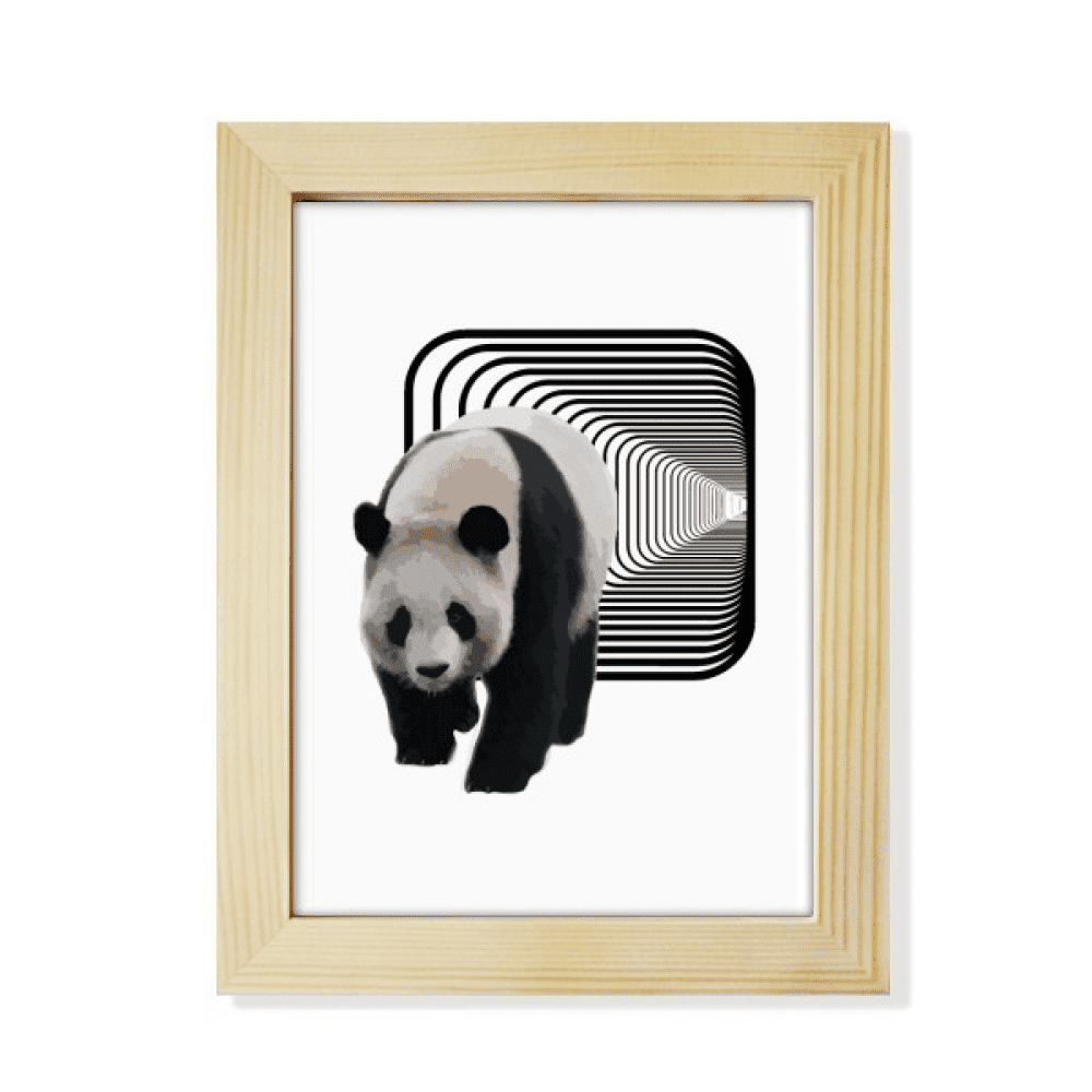 panda tunnel walking spdesktop adorn photo frame display art painting ...