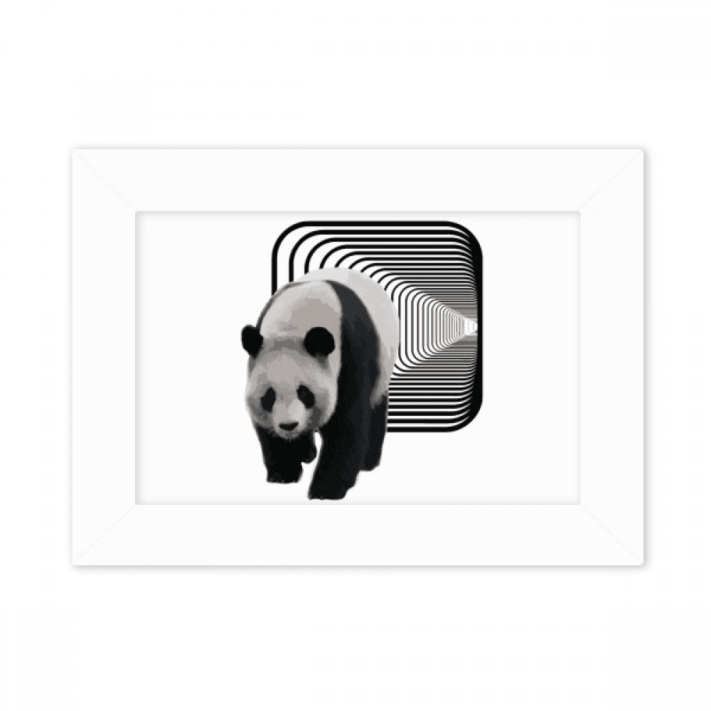 panda tunnel walking spphoto mount frame picture art painting desktop ...
