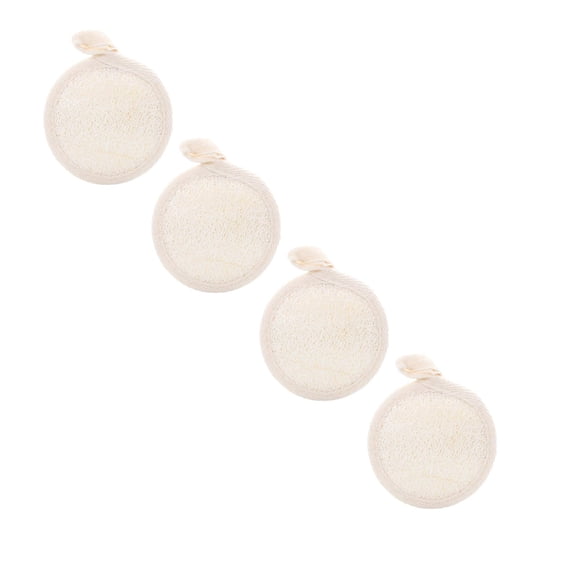pangttian 4 Pcs Exfoliating Pads Face Exfoliator Scrubber Facial Sponges The Cleansing for Massager