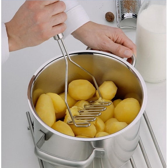 pangttian Professional Stainless Steel Potato Masher For Mashed Potatoes Sweet Potatoes Vegetables
