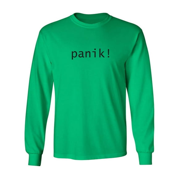 panik! Adult Long Sleeve T-shirt