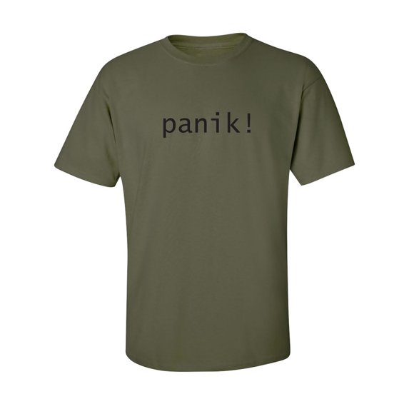 panik! Adult Short Sleeve T-shirt
