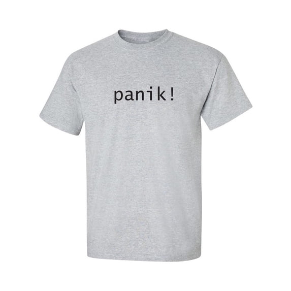 panik! Adult Short Sleeve T-shirt