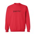 thumbnail image 1 of panik! Crewneck Sweatshirt, 1 of 3