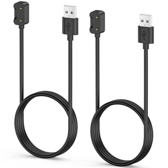 pannbo 2-Pack Charging Cable Compatible with Samsung Galaxy Fit 3, Replacement USB-A Magnetic Charger Cord for SM-R390 Smart Watch Fitness Tracker, 3.3ft, Fast Charging