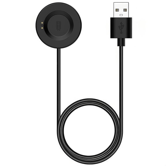 pannbo 3.3FT Watch Charger Cable Dock, USB Charging Cord Compatible with iTECH Fusion 2/Fusion 3 Smartwatch, Replacement Magnetic Charging Wire Cradle Adapter