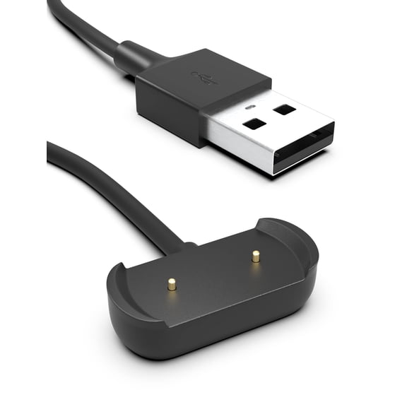 pannbo 3.3ft USB Magnetic Charging Cable Compatible with Amazfit Bip 5 3 Pro U,GTS 4 Mini 2 2 Mini 2E,GTR 2 2E,T-Rex Pro,Active,Zepp E Z,Watch Accessories