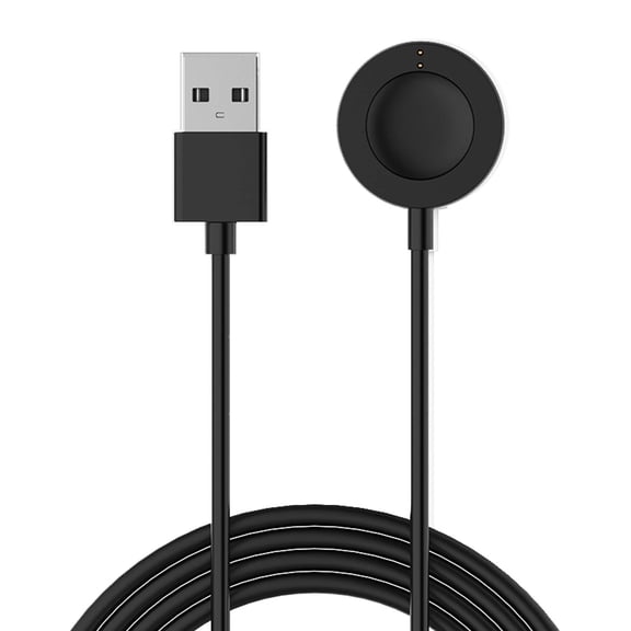 pannbo Charger for Citizen CZ Smart Watch, 3.3ft Rapid Charging Cable Magnetic Charger Dock 5V 2A 10W, USB Type C Smartwatch Charging Stand Black