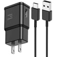 thumbnail image 1 of pannbo Type C Charger Fast Charging 6FT Cable USB Wall Charger Block for Samsung Galaxy A15 A16 A55 A25 A35 A05 C55 S10 S20 S21 S22 S23 S24 S25 Plus Ultra FE Note 10 20 Android Phone, 1 of 9