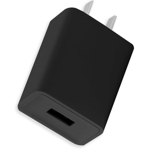 panningbo USB Wall Charger 5V 2A Power Adapter, Fast Charging USB Block, Single Port Wall Plug for Baby Bottle Warmer, Phone, iPad, Kindle, Android, Compact Travel Charger Black
