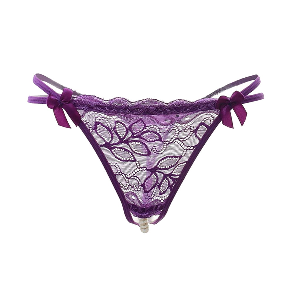 panties for women Sexy Pendant Lady Pearl G String V-String Women ...