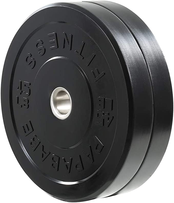 papababe Bumper Plates 2 inch Bumpers Olympic Weight Plate with Steel