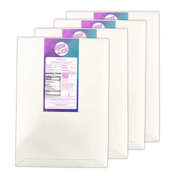 paper2eat Miracle Transfer Sheets - 100 count