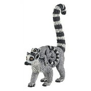 Papo Lemur and Baby Figure, Multicolor