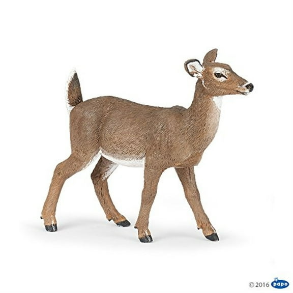 Papo White-Tailed Doe Figure, Multicolor