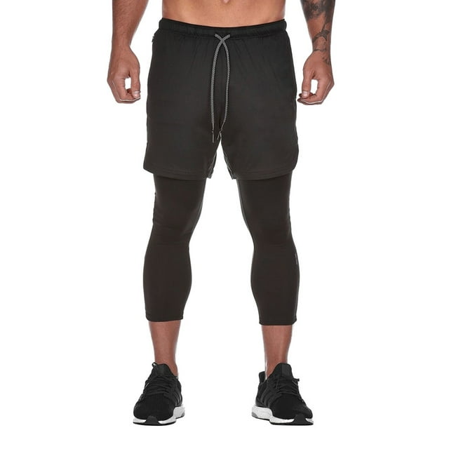 paptzroi men's fashion style sports fitness pants with inside pocket ...